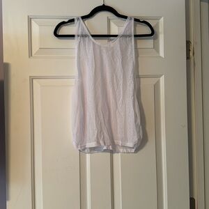 SHEIN / SweatyRocks Sexy Sheer Scoop Neck Sleeveless T-Shirt Tank Top / Size S